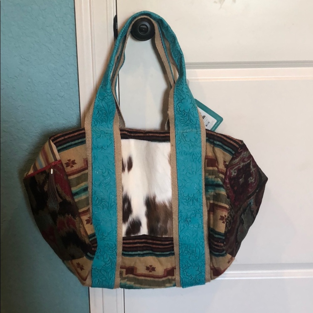 Handmade duffel bag